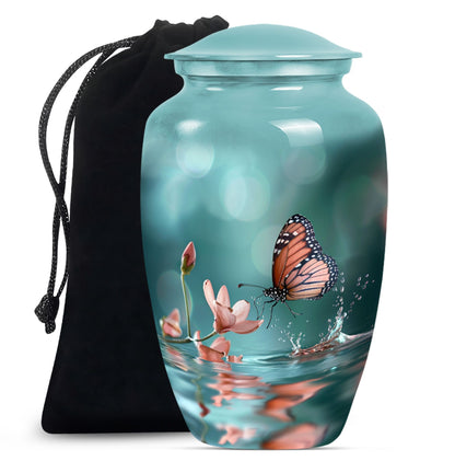  butterfly urn for human ashes,