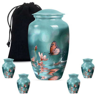  butterfly urn for human ashes,