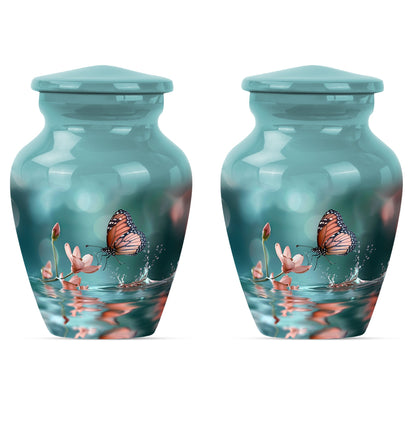  butterfly urn for human ashes,