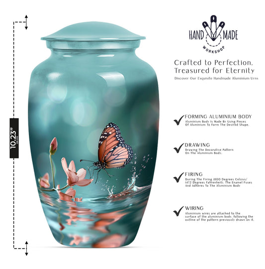  butterfly urn for human ashes,