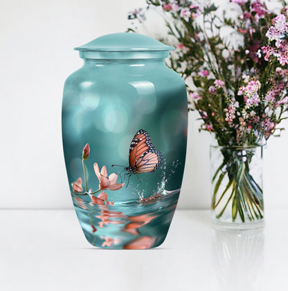  butterfly urn for human ashes,