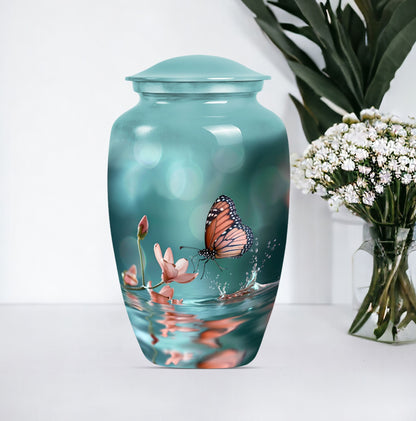  butterfly urn for human ashes,