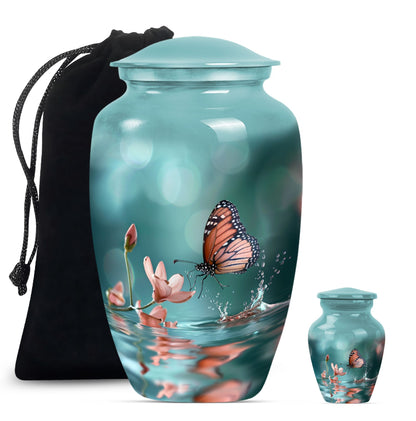  butterfly urn for human ashes,