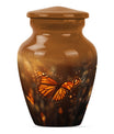 butterfly burial large urn