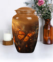 butterfly burial large urn