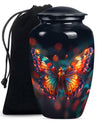 butterfly urn for adult female ashes.