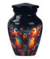 butterfly urn for adult female ashes.