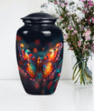 butterfly urn for adult female ashes.