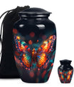 butterfly urn for adult female ashes.