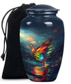 10-inch butterfly urn for male adult ashes 