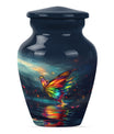 10-inch butterfly urn for male adult ashes 