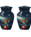 10-inch butterfly urn for male adult ashes 