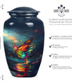 10-inch butterfly urn for male adult ashes 