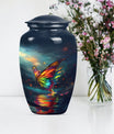 10-inch butterfly urn for male adult ashes 