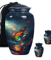 10-inch butterfly urn for male adult ashes 