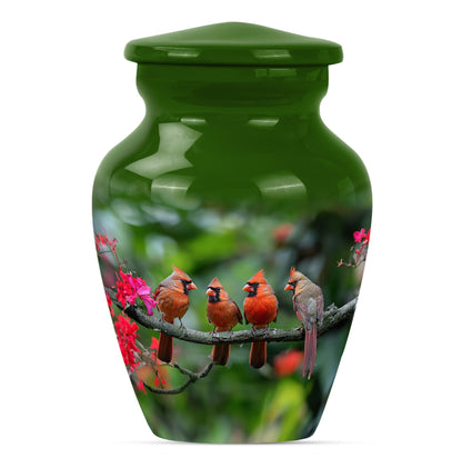 10-inch Classic Cardinal bird urn