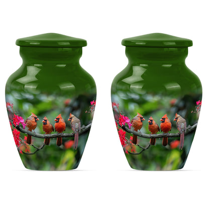 10-inch Classic Cardinal bird urn