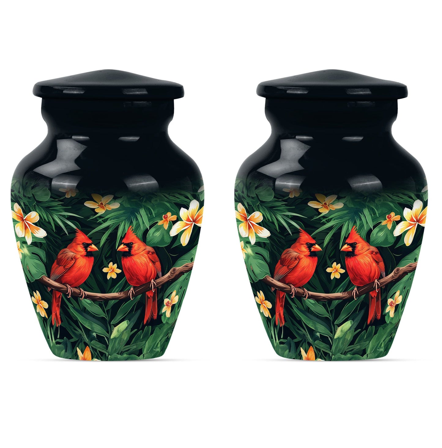 Cardinal Bird Theme 3 Inch Keepsake Pack of 2