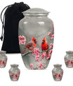  Cardinal bird classic urn for mom 