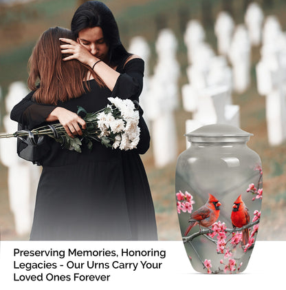  Cardinal bird classic urn for mom 
