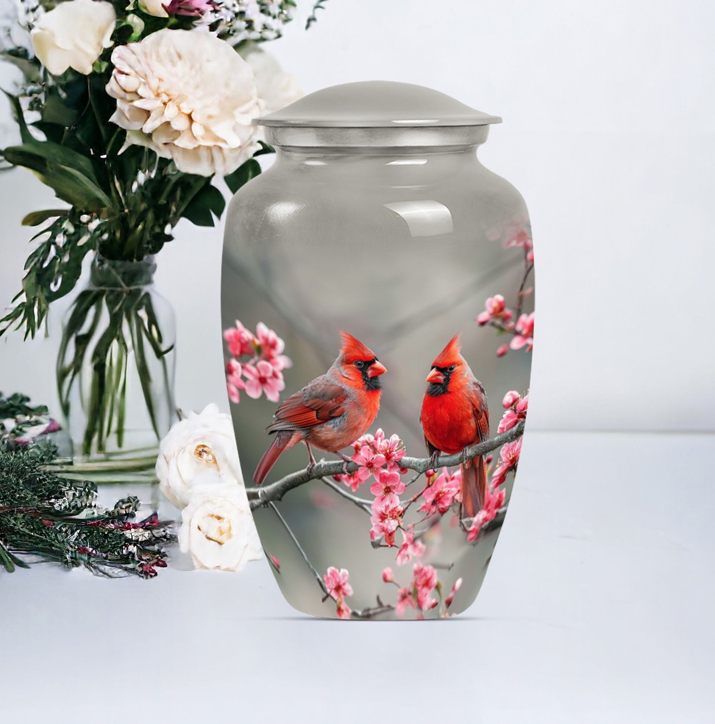  Cardinal bird classic urn for mom 