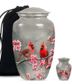  Cardinal bird classic urn for mom 