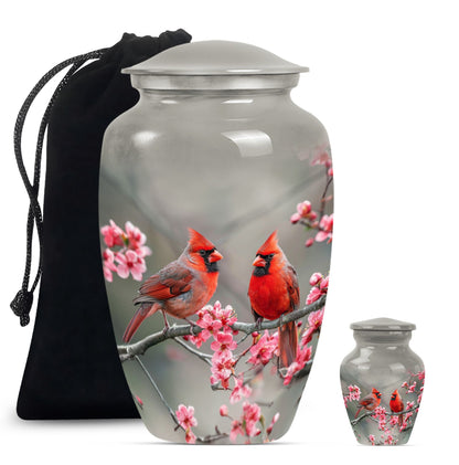  Cardinal bird classic urn for mom 