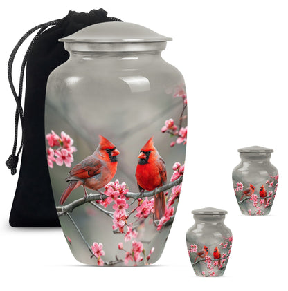  Cardinal bird classic urn for mom 