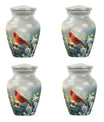 Cardinal bird Urn for human ashes