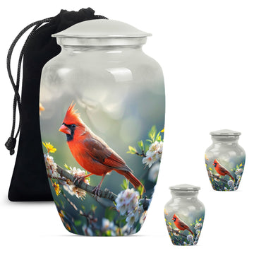 Large Urn with 2 Mini Urn