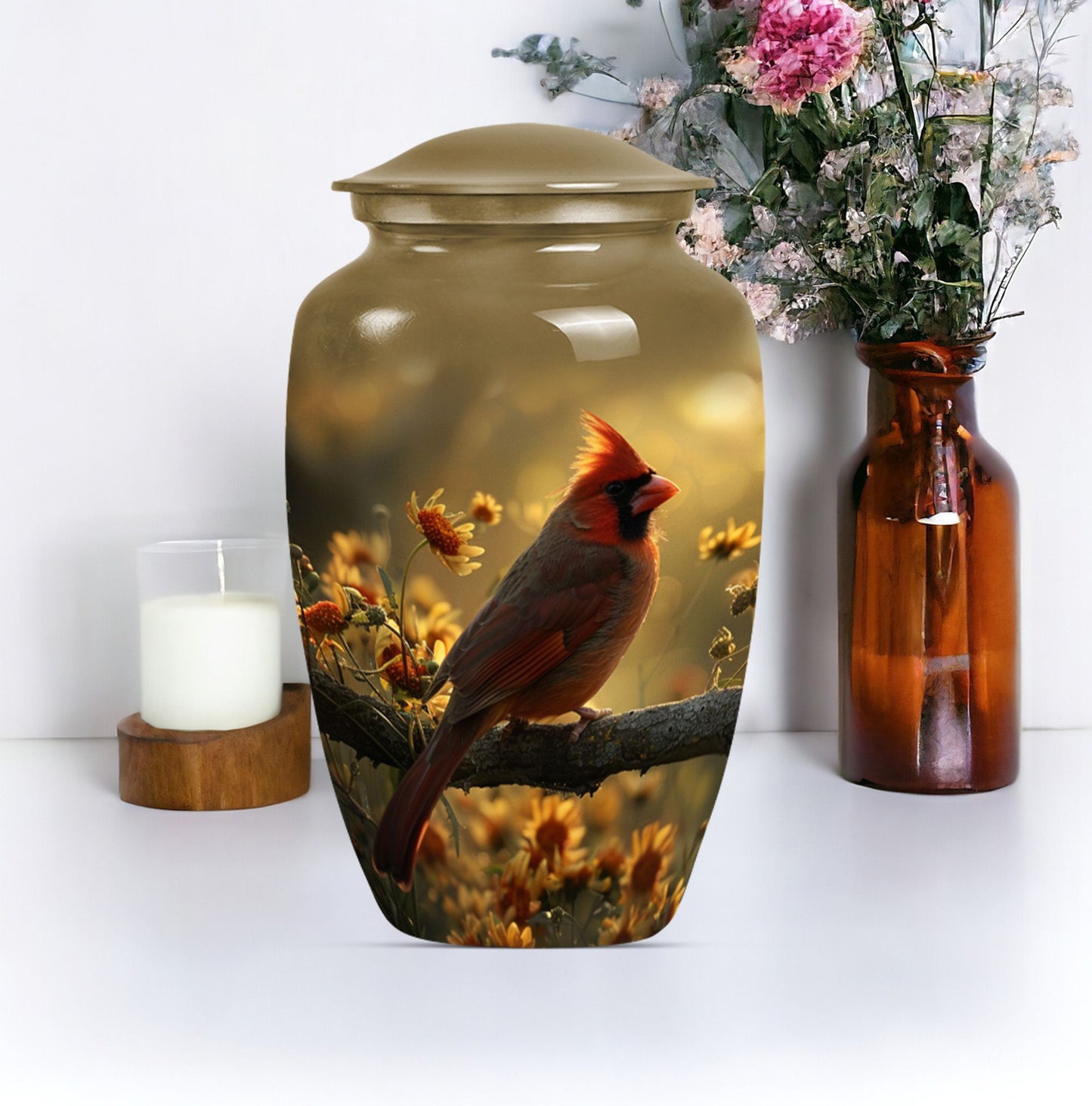 Classic Urn for adult ashes.