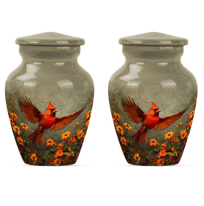 Classic urn burial cremation memorial for human ashes.