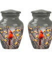 Cardinal Bird Theme 3 Inch Keepsake Pack of 2