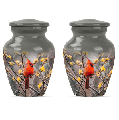 Cardinal Bird Theme 3 Inch Keepsake Pack of 2