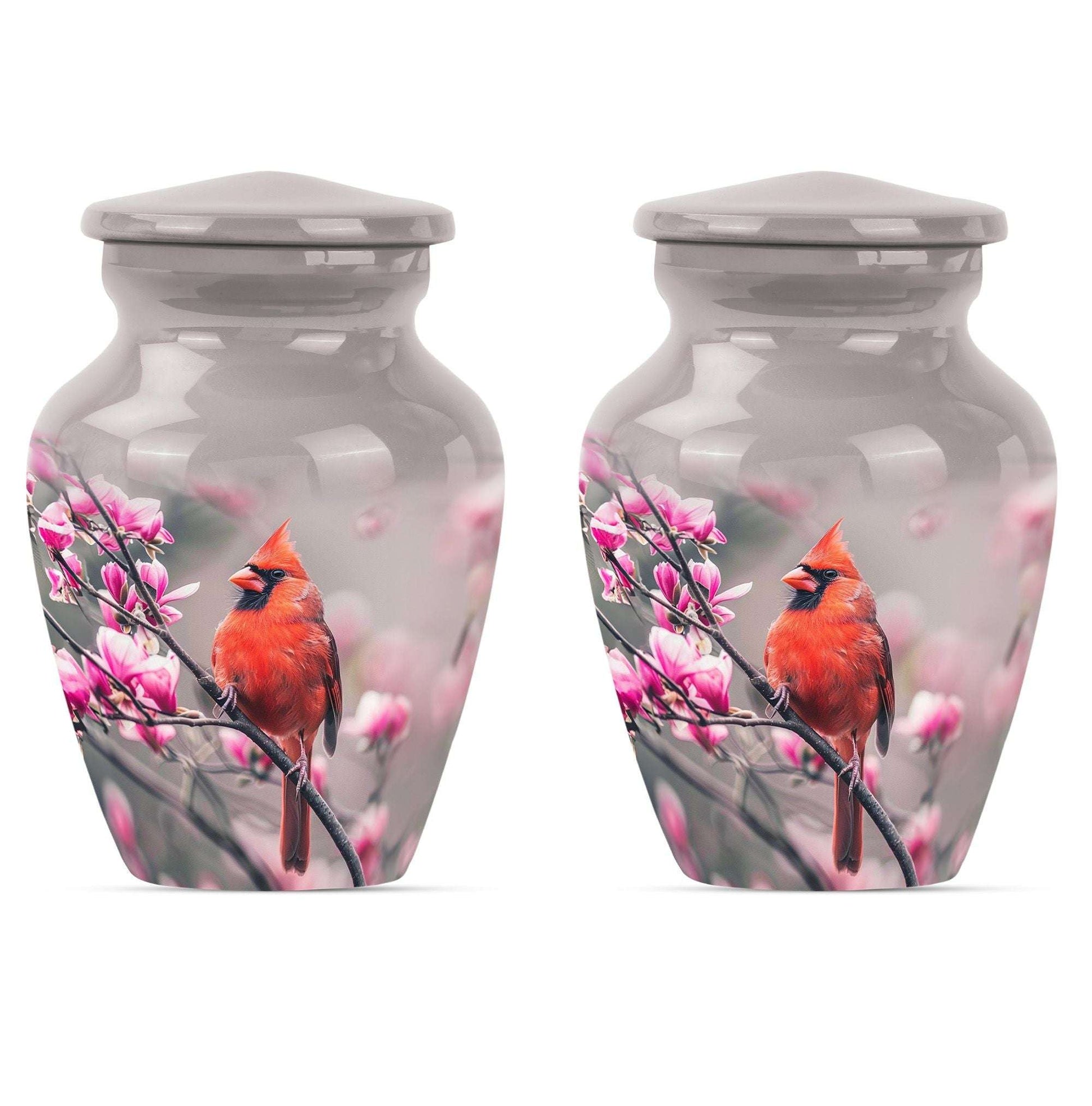 Cardinal Bird Theme 3 Inch Keepsake Pack of 2