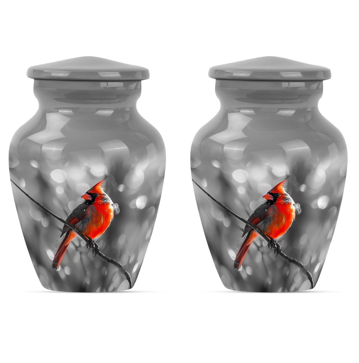  Cardinal Bird Memorial Urn