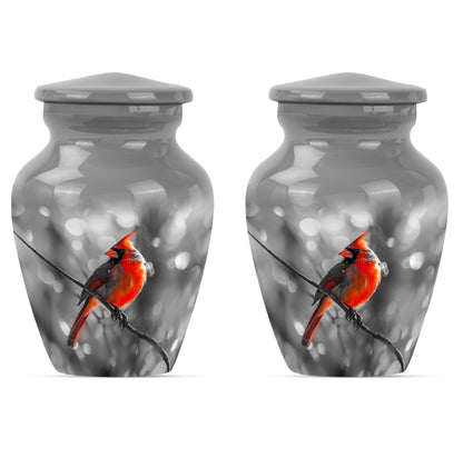  Cardinal Bird Memorial Urn