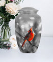  Cardinal Bird Memorial Urn