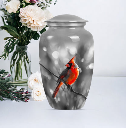  Cardinal Bird Memorial Urn