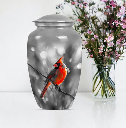  Cardinal Bird Memorial Urn