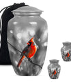  Cardinal Bird Memorial Urn