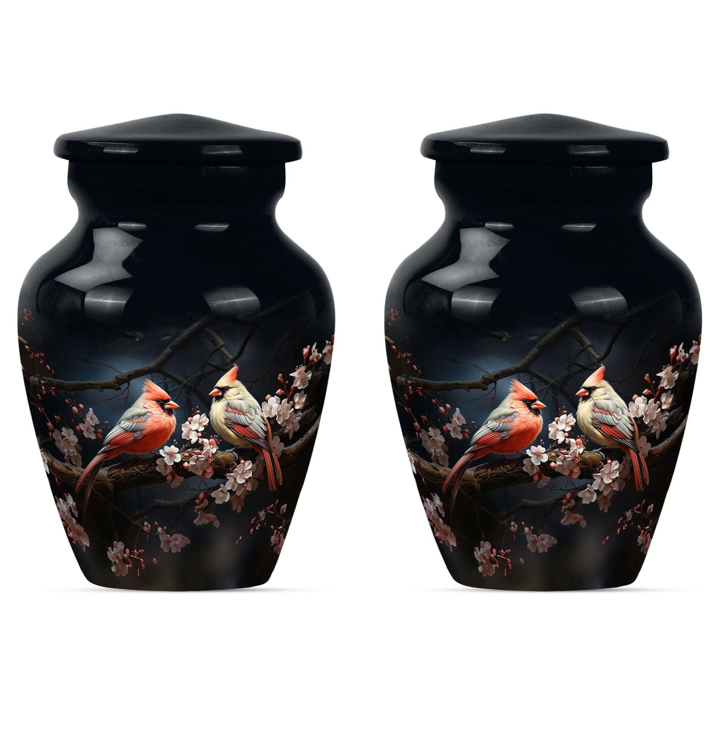 Cardinal Bird Theme 3 Inch Keepsake Pack of 2