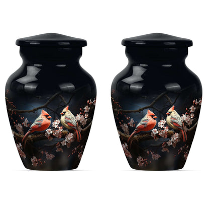 Cardinal Bird Theme 3 Inch Keepsake Pack of 2