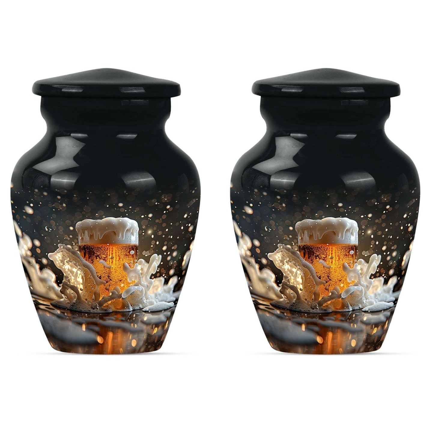 Beer Theme 3 Inch Keepsake Pack of 2