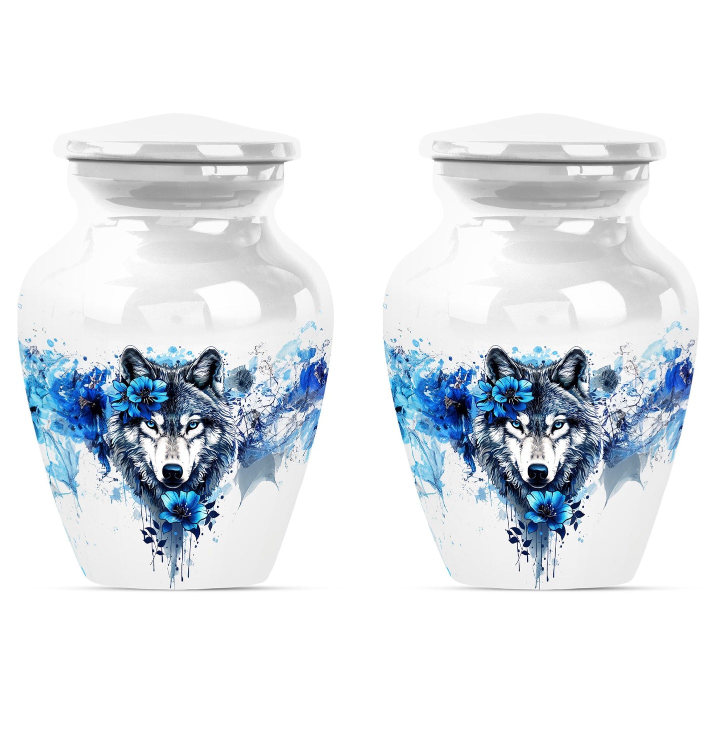 Wolf Theme 3 Inch Keepsake Pack of 2