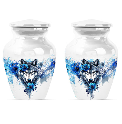 Wolf Theme 3 Inch Keepsake Pack of 2