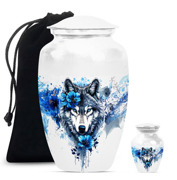 Large Urn With 1 Keepsake Urn