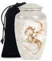 10-inch Classic dragon urn