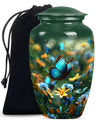 Butterfly Theme Large Urn 10 Inch