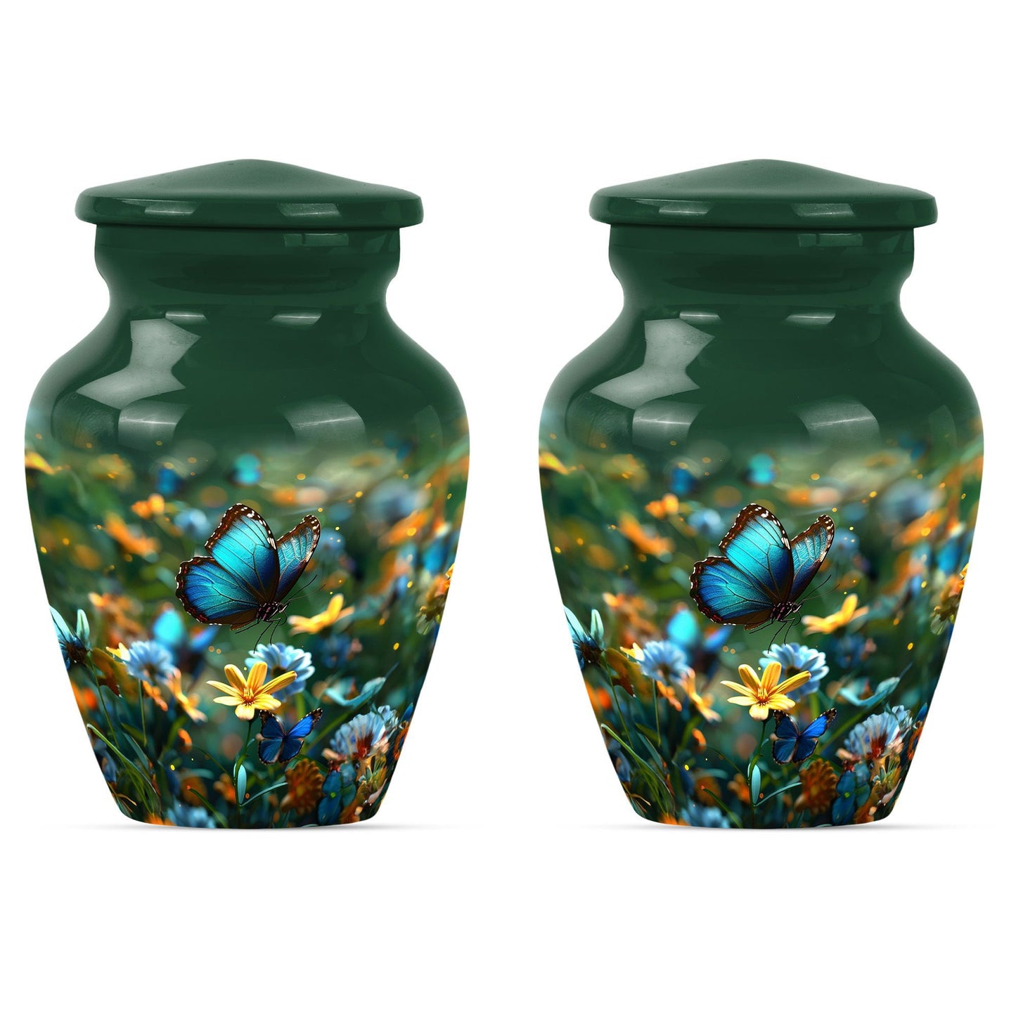  butterfly urn